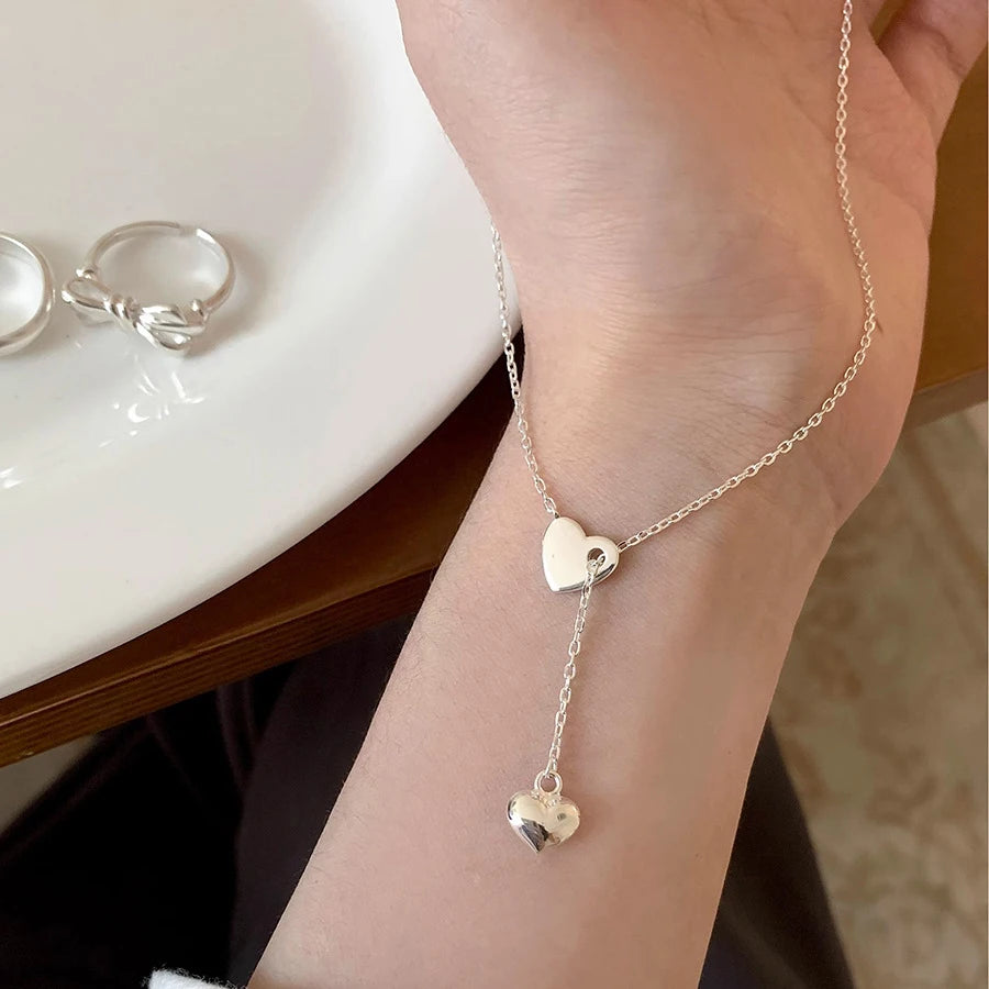 Amour - 925 Sterling Silver Necklace