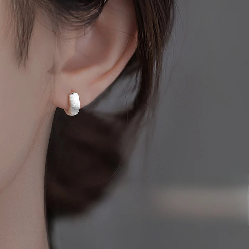 Élan - 925 Sterling Silver Hoops