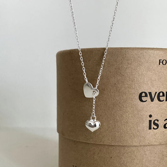 Amour - 925 Sterling Silver Necklace